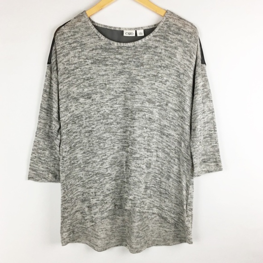 Cato hi low women's top